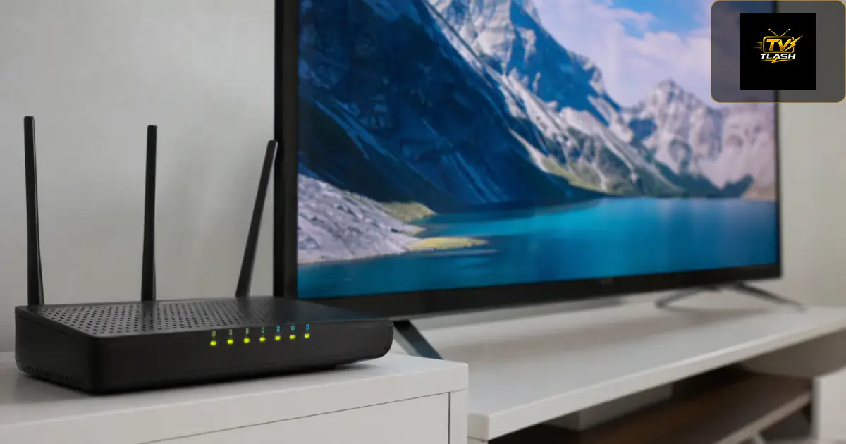 Gigabit Router mit LEDs, 4K Stream am Fernseher — Buffering trotz schnellem Internet