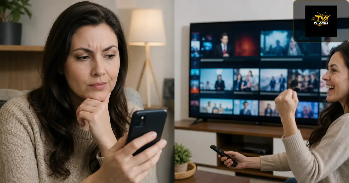 Gratis-Test per WhatsApp am Handy, Aktivierung am Fernseher — IPTV Probe