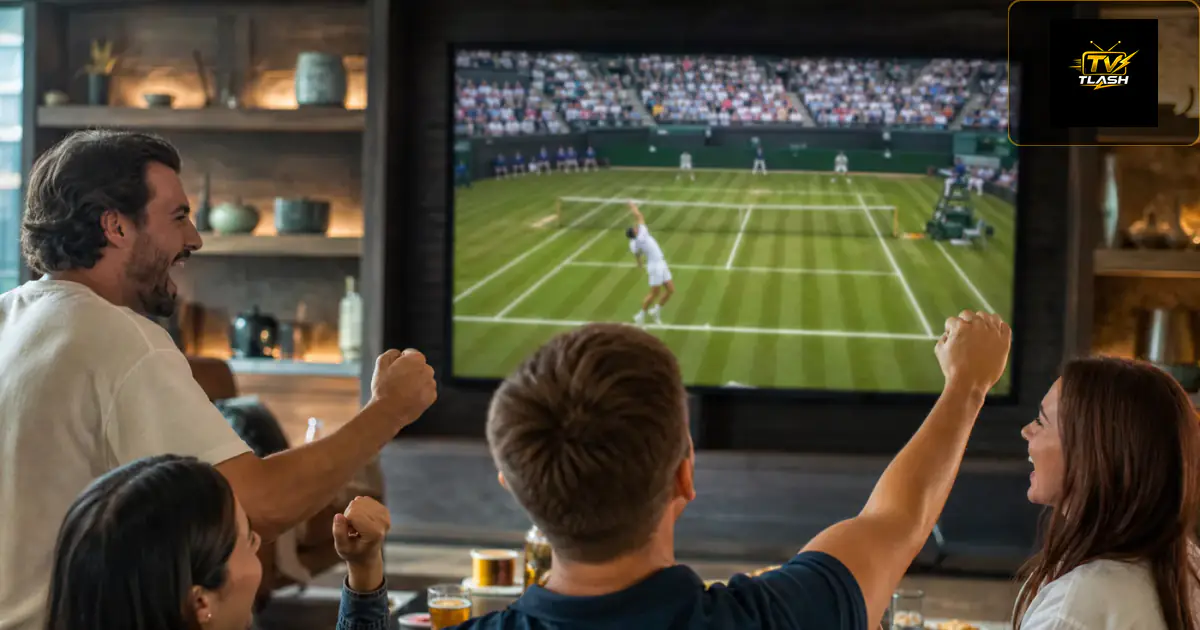 Box- oder Tennis-Live-Event am Fernseher — IPTV Sport Events zu Hause