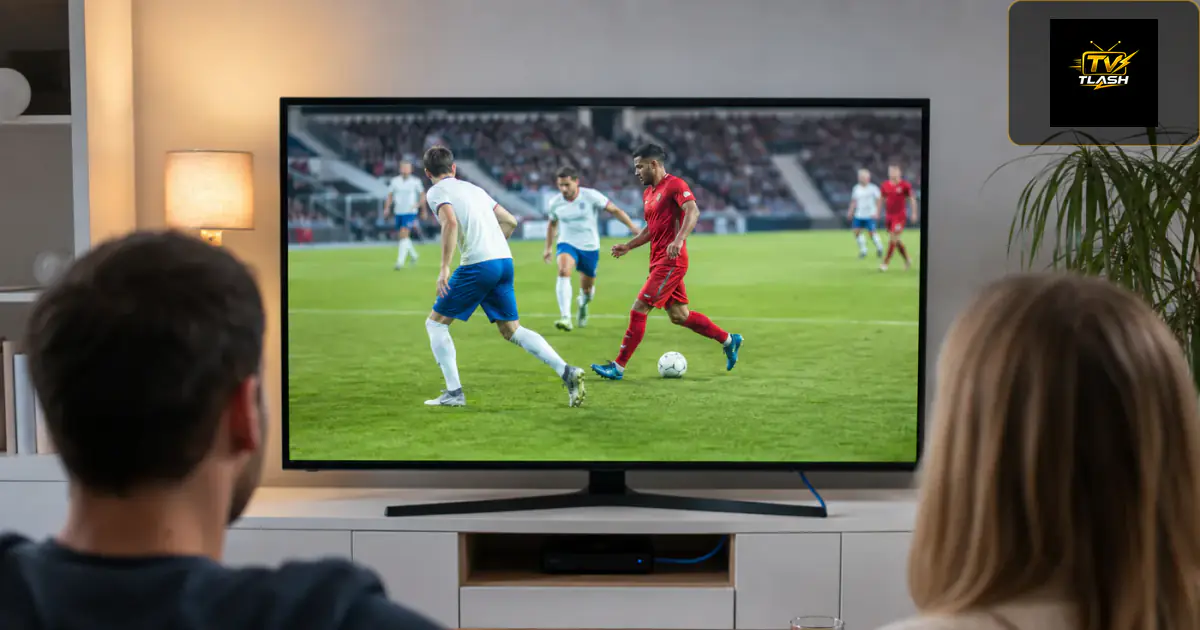 Stabiler 4K Sport-Stream am Fernseher mit LAN-Kabel — IPTV ohne Buffering im Heimnetz